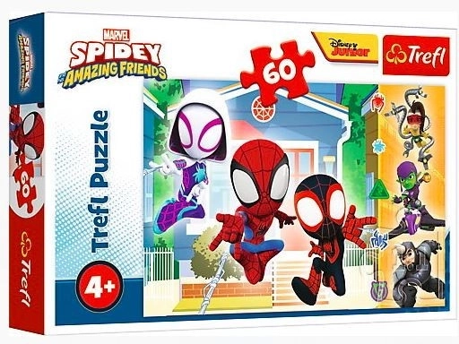 Sestavljanka 60 kosov – v svetu SPIDEY od Trefl