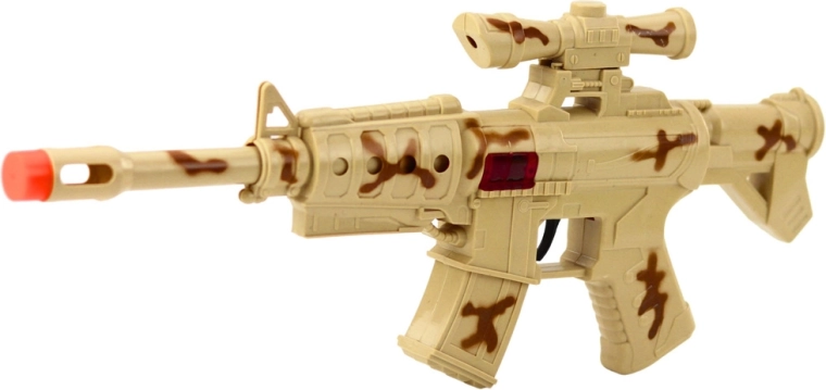 Igračna puška z zvokom strela