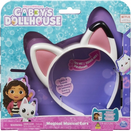 Igralna mačja ušeska GABBY'S DOLLHOUSE