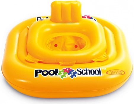 Nafukovalni plavalni krog s sedežem Intex Pool School