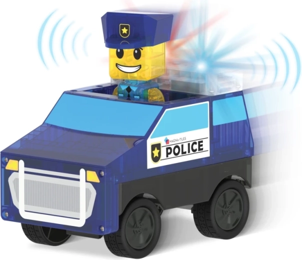 2 figurici in policijsko vozilo na poteg v paketu