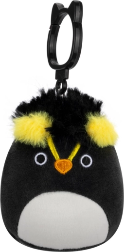 Squishmallows plišasti obesek za ključe skalni pingvin - 1 kos