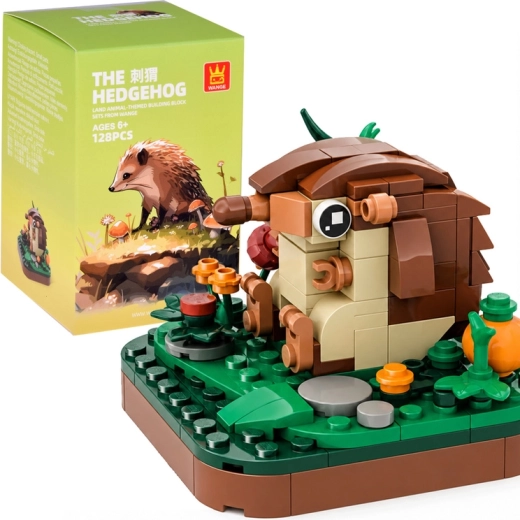 Technical Hedgehog Building Set – 182 Pieces