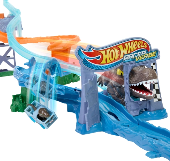 Avtomobilček RacerVerse Velociraptor v paketu
