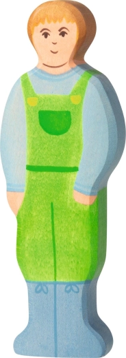 Holztiger lesena figurica kmeta – 1 kos
