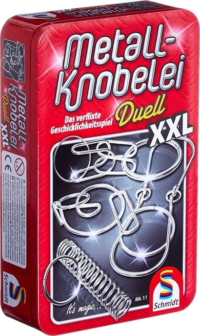 Komplet kovinskih ugank Duell XXL v kovinski škatlici