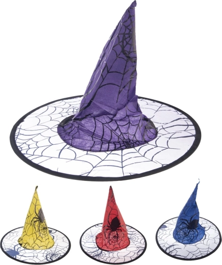 Plastic witch hat UH 37 cm - 1 piece