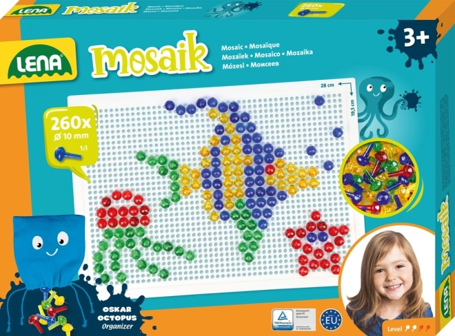 LENA gumbasta mozaika za otroke – Kristal