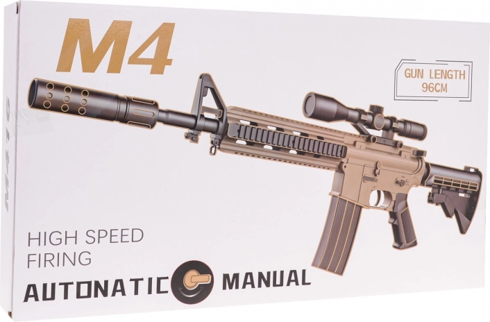 karabin M4 za gel kroglice s dodatki
