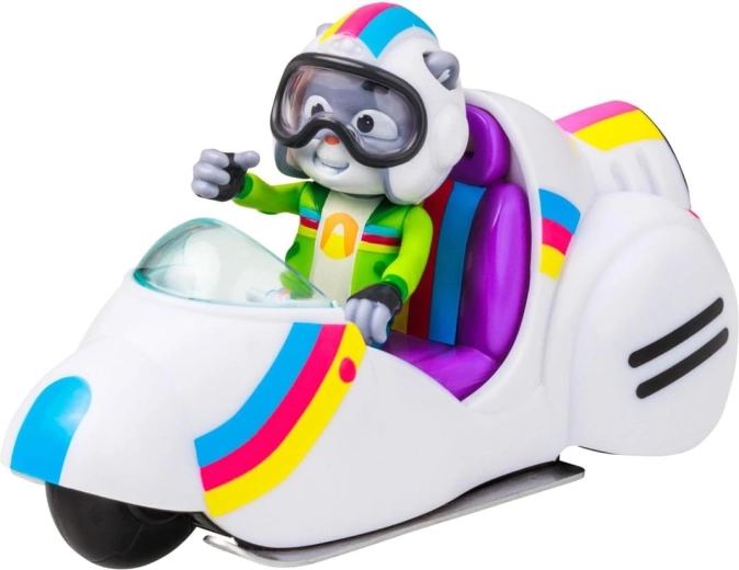 Multi-terrain motorcycle for action missions