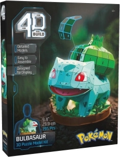 Pokémon 4D Build Bulbasaur – 3D sestavljanka
