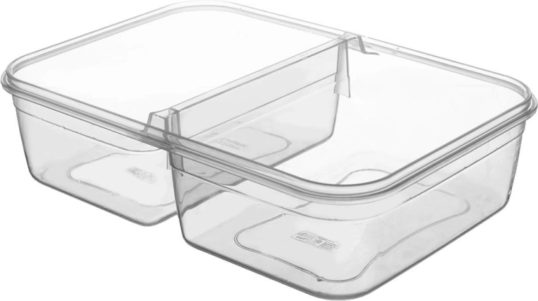 Dve ločeni pregradi za sveže okuse