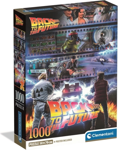 Sestavljanka Kultni filmi: Nazaj v prihodnost 1000 koščkov