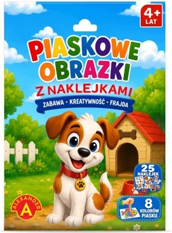Ustvarjalni komplet peščene slike – kužek