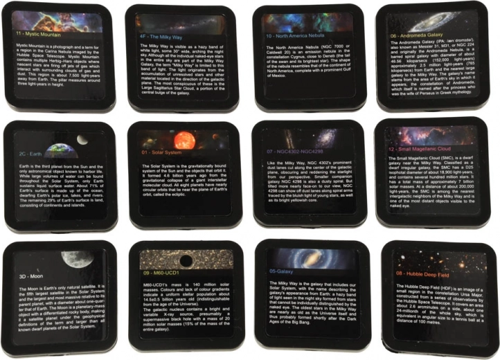 12 izmenljivih diskov za učenje in zabavo