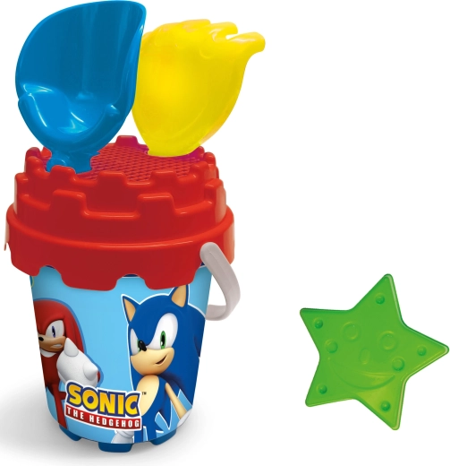 Peščeni komplet Sonic z modelčkom