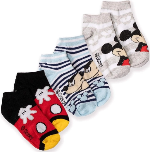 Komplet nizkih nogavic Mickey – 3 pari