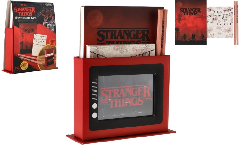 Pisala komplet Stranger Things s stojalom in bloki