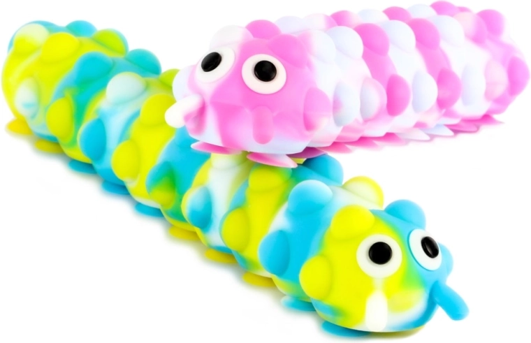 Teksturirana površina in pisane barve