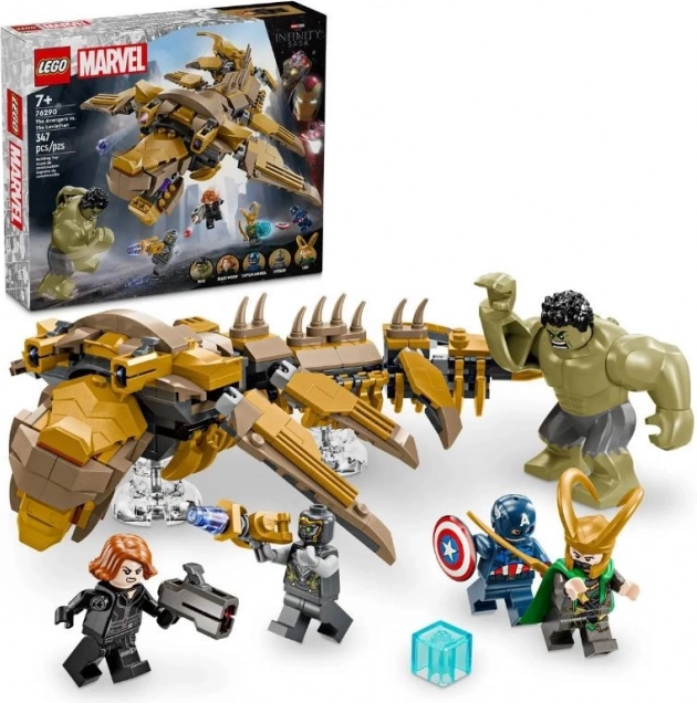 Lego Marvel Avengers proti Leviathanu