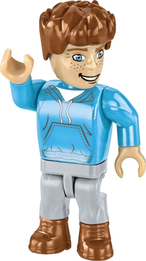 Detailed minifigure with poseability