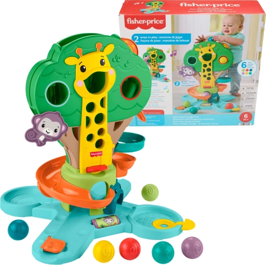 Fisher-Price aktivno drevesce s kroglicami – od sedenja do stanja