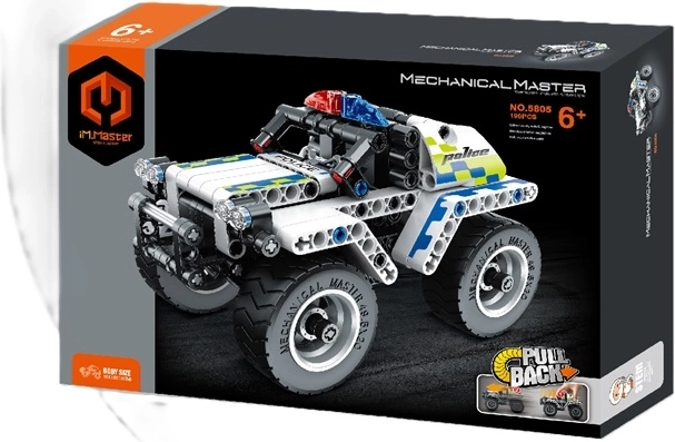 Mechanical Master building set – Police Jeep (199 pieces)