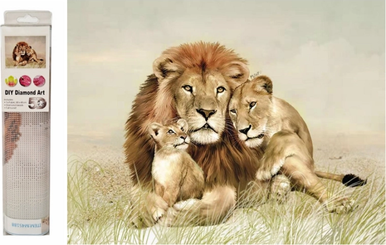 Diamantni mozaik – levi