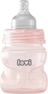 lovi dojenčkova steklenička trends 120 ml roza