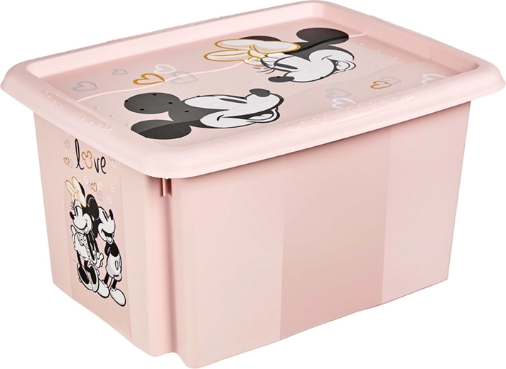 Škatla za shranjevanje s pokrovom Minnie 15 l