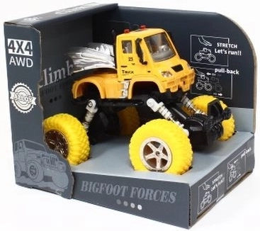 Kovinski terenski avto 4x4 z vzmetenjem