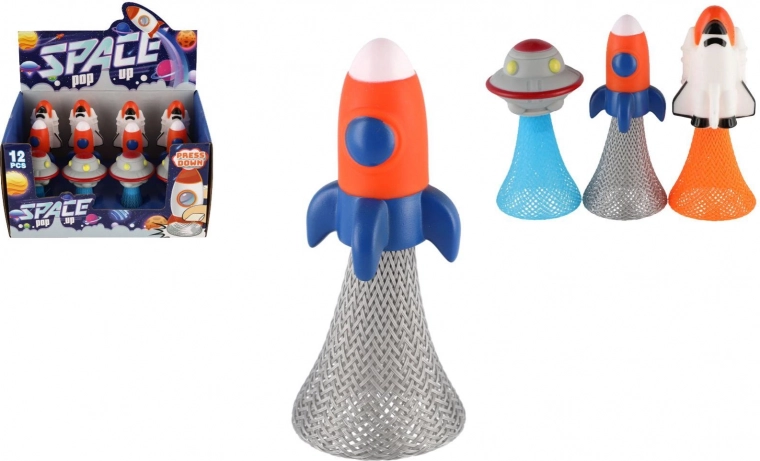 Skakajoča igrača Hip Hop vesolje 9 cm