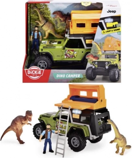 Terensko vozilo Jeep z Dino kamp kompletom