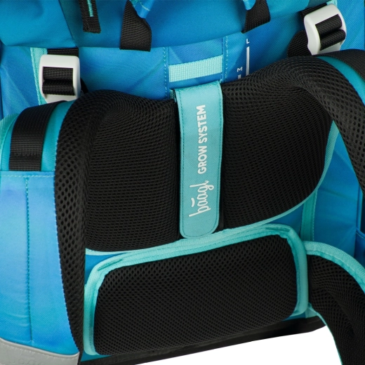 Nastavljiv hrbtni sistem Grow – prilega se od prvega razreda