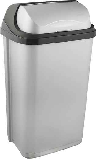 Izvlečni koš za smeti 50 l, pravokoten, plastičen, mešane barve