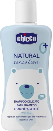 Chicco šampon z alojo Natural Sensation 500 ml, od rojstva