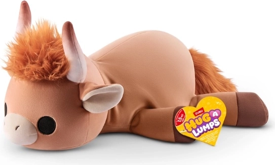 ZURU Hug a Lumps plišasti bik Holly srednje velikosti