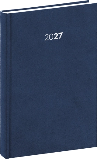 Notique dnevni planer Balakon 2027 temno moder 15 × 21 cm