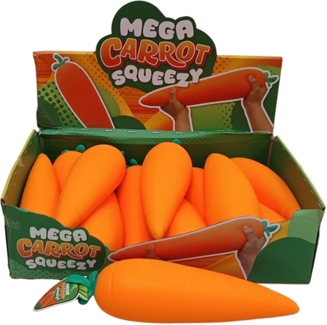 Mega squeeze raztegljiva protistresna korenčka XL jumbo