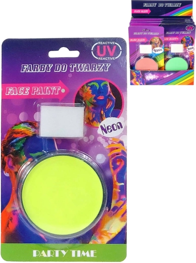 Kids’ face paints classic/UV neon 12 colors - 1 set