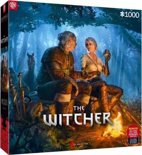 GOOD LOOT sestavljanka Čarovnik: Ciriina pot, 1000 koščkov