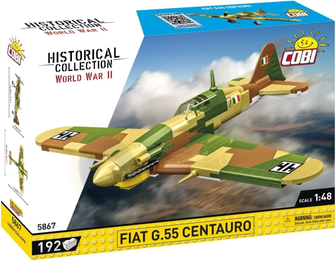 Cobi Historical Collection WWII Fiat G.55 Centauro 1:48 (192 pieces) - 1 piece