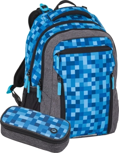 Bagmaster school set Porto 26 dice pattern