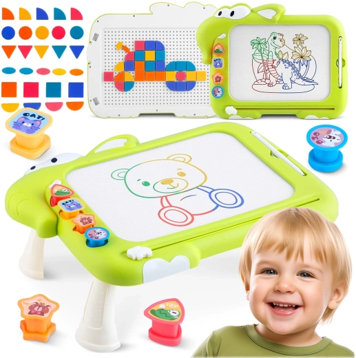Ricokids magnetna risalna tablica z mizico in mozaikom rk-823 - 1 kos