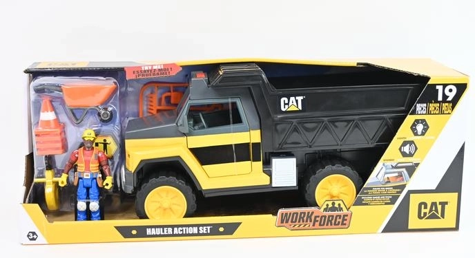 CAT delovni prekucnik z efekti, 34 cm, figurica in dodatki