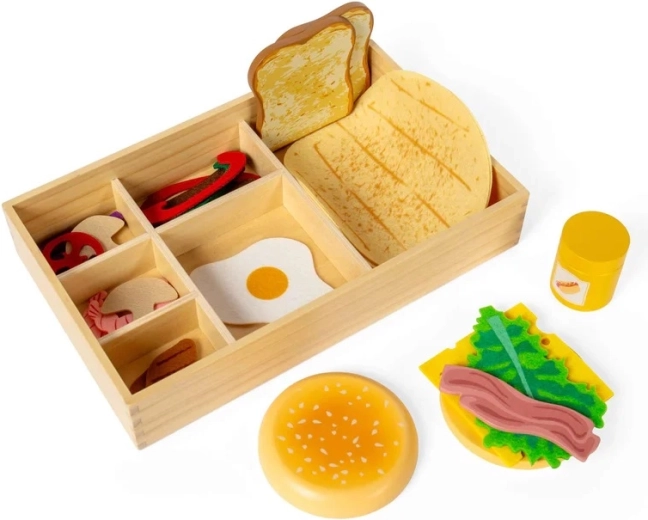 Pregledna škatla s predelki