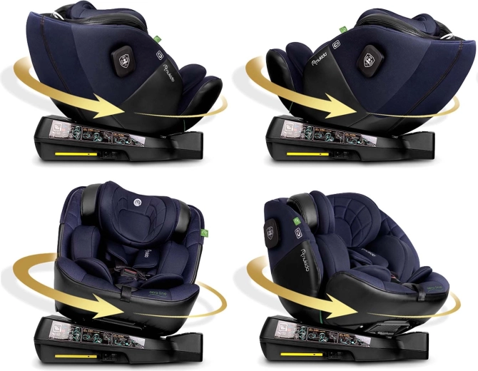 Vrtljiva osnova 360° za lahek dostop