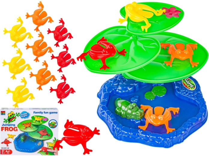 Jumping Frogs Jumping frog – a fun dexterity game