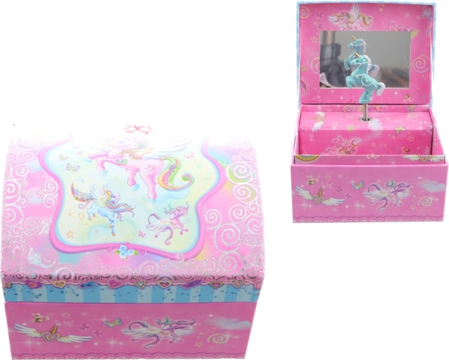 Vrteča se balerina in melodija na ključek