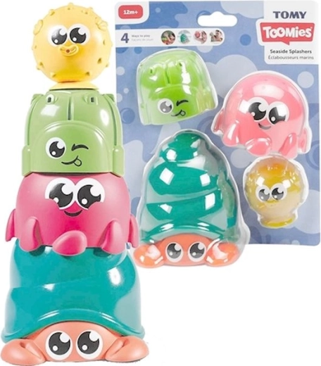 Toomies Morske živali – kopalni set 4 kosi